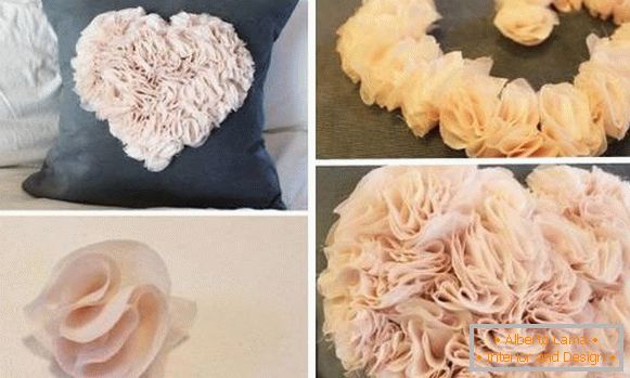 Како направити јастуке својим рукама - фото разных способов