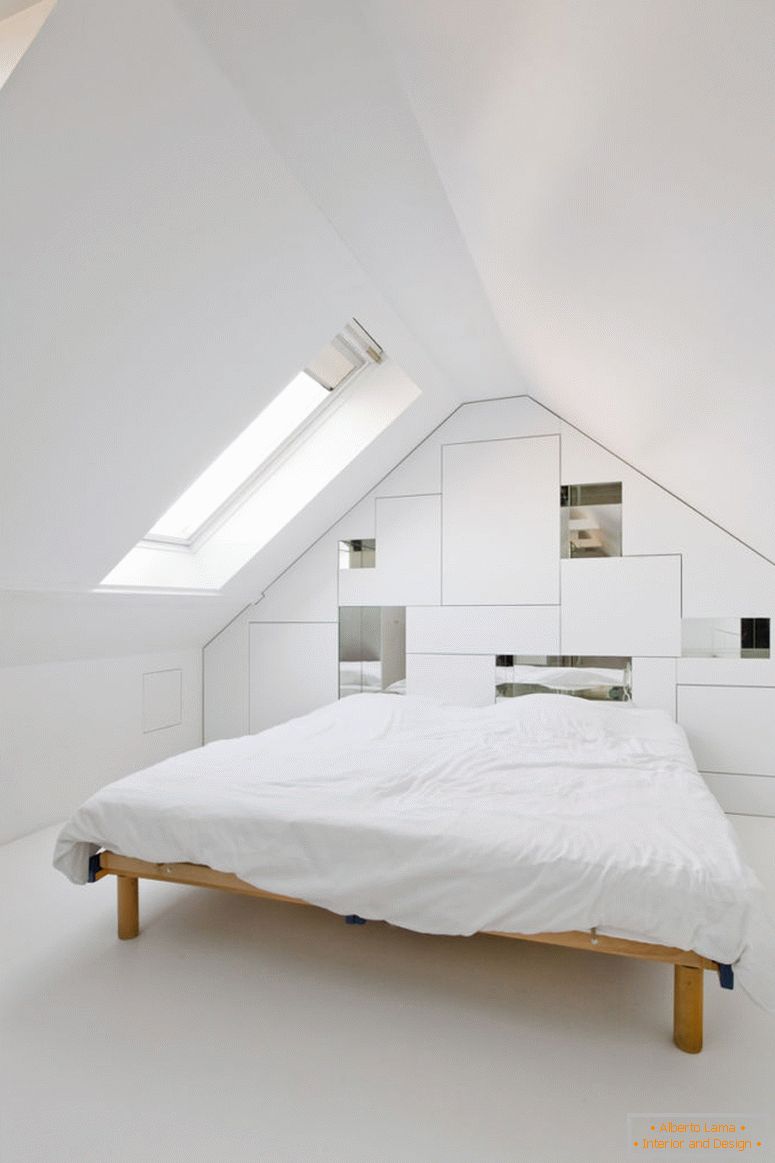 храст-бела спаваћа соба