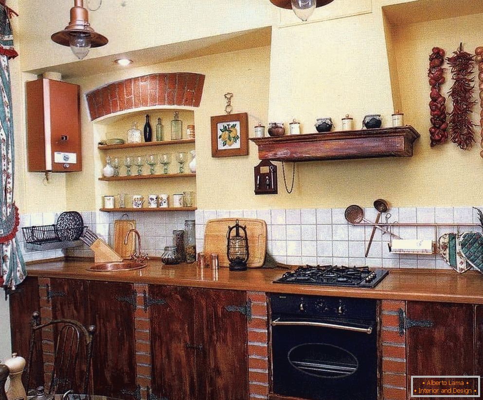 Елементи декора у руској кухињи