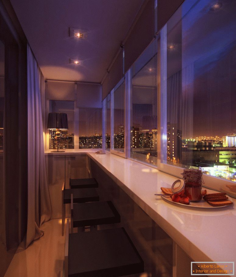 Дизајн балкона споља и изнутра: топ-100 фотографија