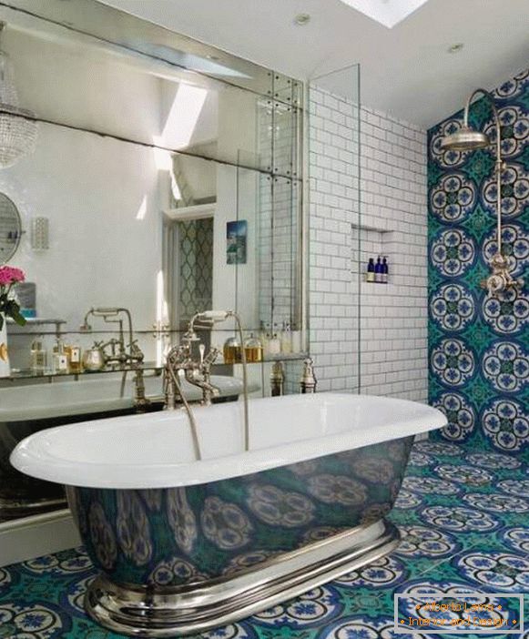 Дизајн купатила са марошким плочицама