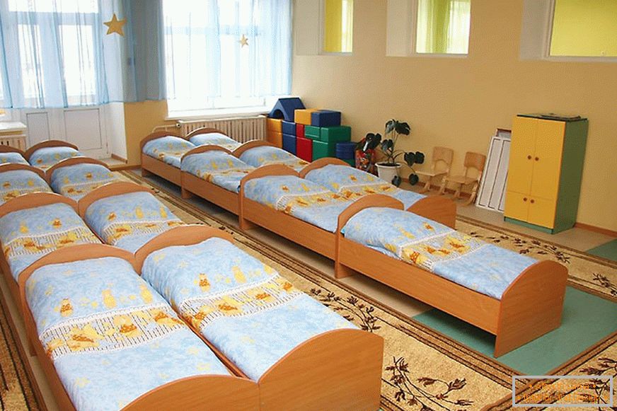 Спаваћа соба в детском саду