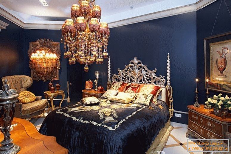 Луксузни лустер у спаваћој соби