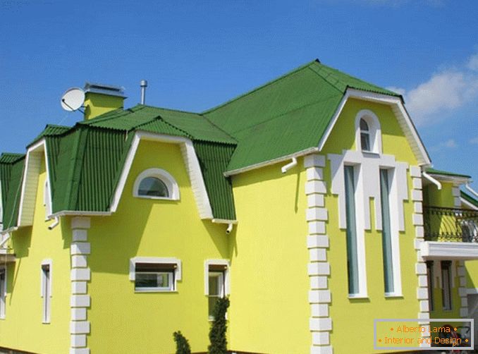Како одабрати боју фасаде куће