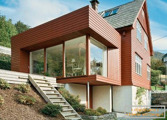 Предивне дрвене куће у високотехнолошком стилу