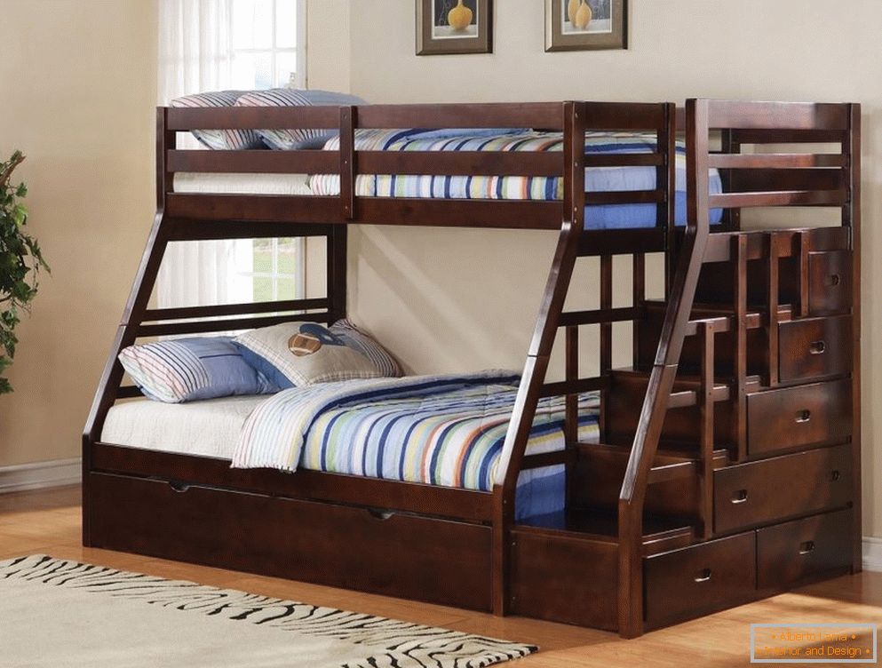 Кревет за кревет за родитеље и дете