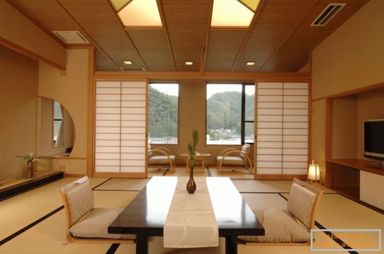 Дневна соба у јапанском стилу