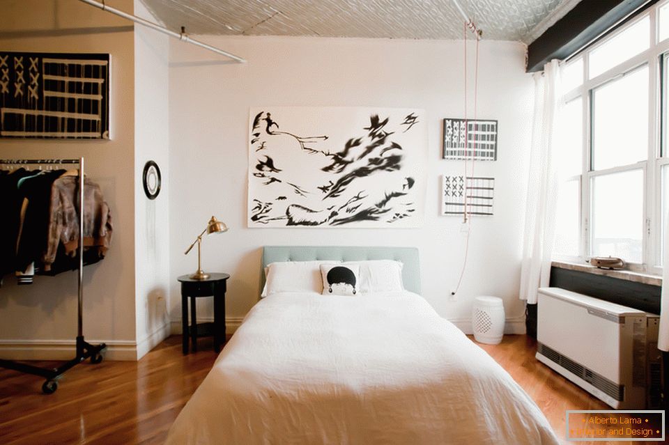 Спаваћа соба стилски апартман у Бруклину