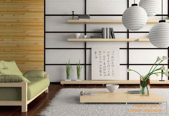 Декор у стилу кинеског минимализма