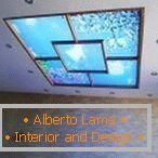 Виртуелни прозор с подсветкой на потолке