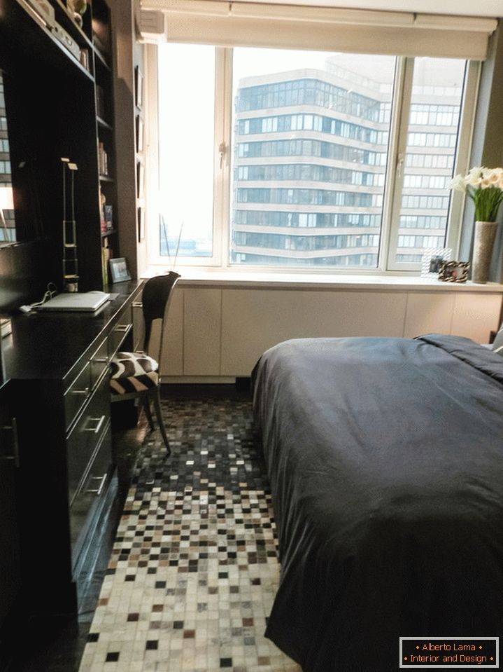 Апартманска спаваћа соба у Манхаттану