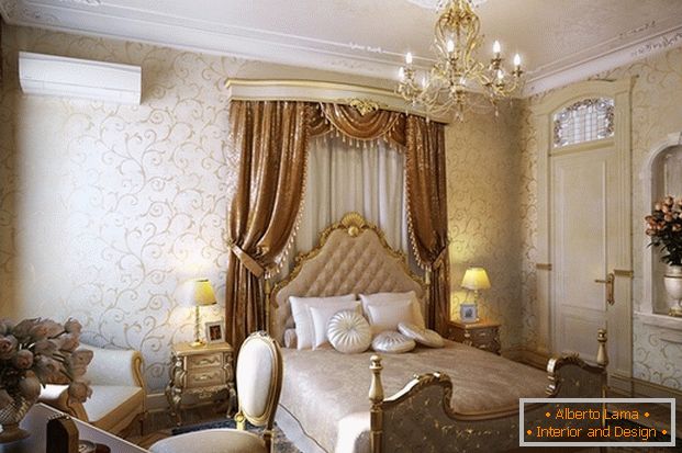 класична спаваћа соба ентеријер
