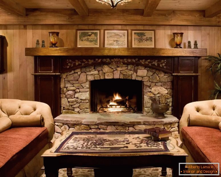 Унутрашњост у стилу планинарења - 77 фотографија најбољих