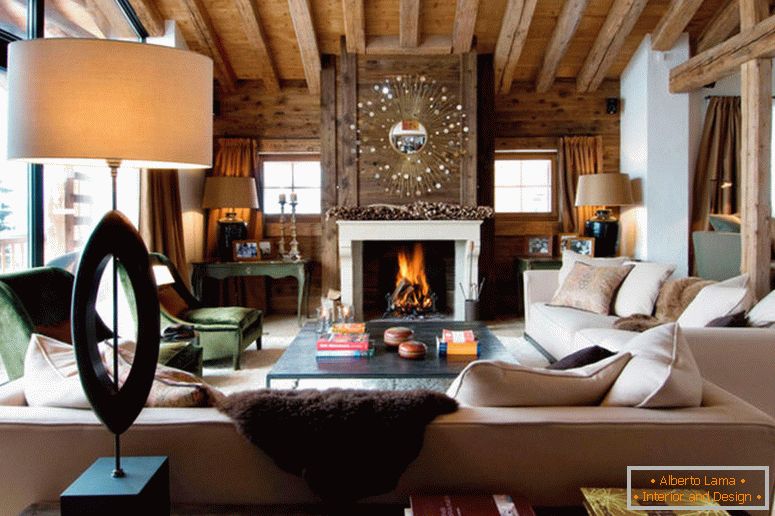 Унутрашњост у стилу планинарења - 77 фотографија најбољих