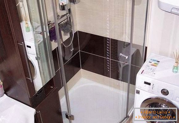дизајн купатила са фотографијом за прање веша, фото 27