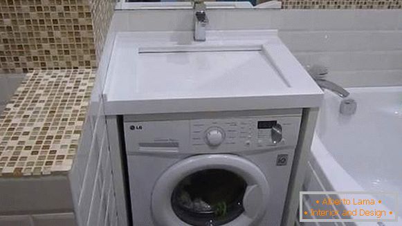 дизајн купатила са фотографијом за прање веша, фотографија 6