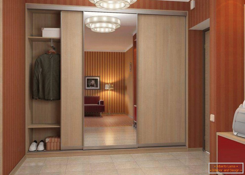 Дизајн ходника са уграђеним гардеробом 2016