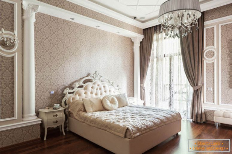 унутрашња спаваћа соба-у класичном стилу3
