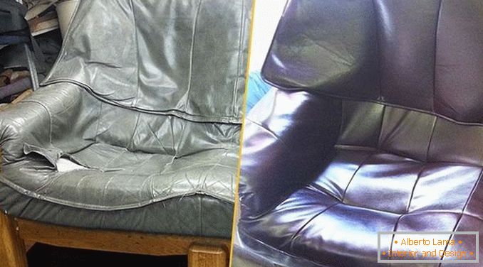 Извлачење тапацираног намештаја пре и после, фотографија 12
