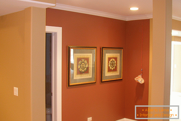 Комбинација боја - дизајн сликања зидова у стану