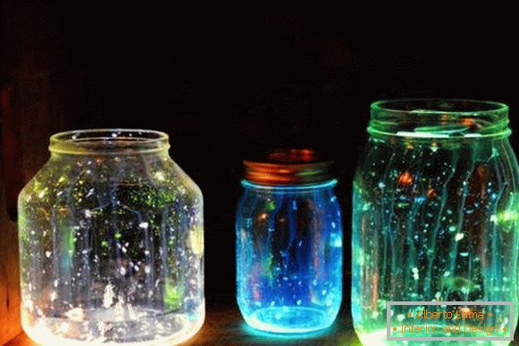 Идеје за кућу сопственим рукама - фотографија флуоресцентног декора