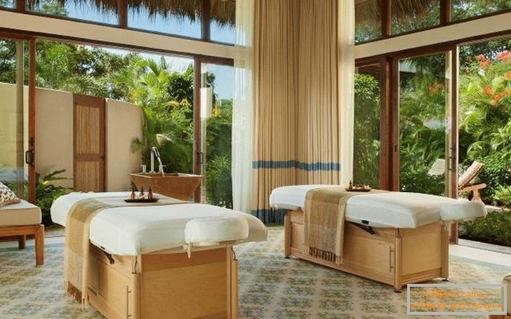 Дизајн простор за спа третмане у луксузном хотелу Мукул