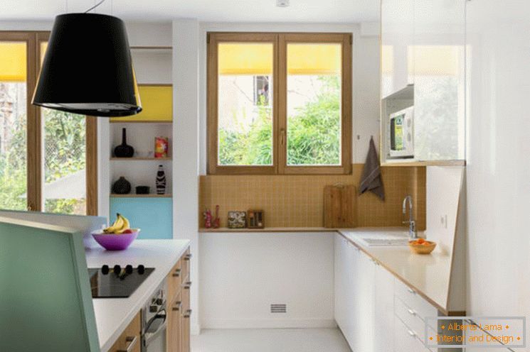 Идеја ентеријера кухиње за мале станове из МАЕМА архитеката