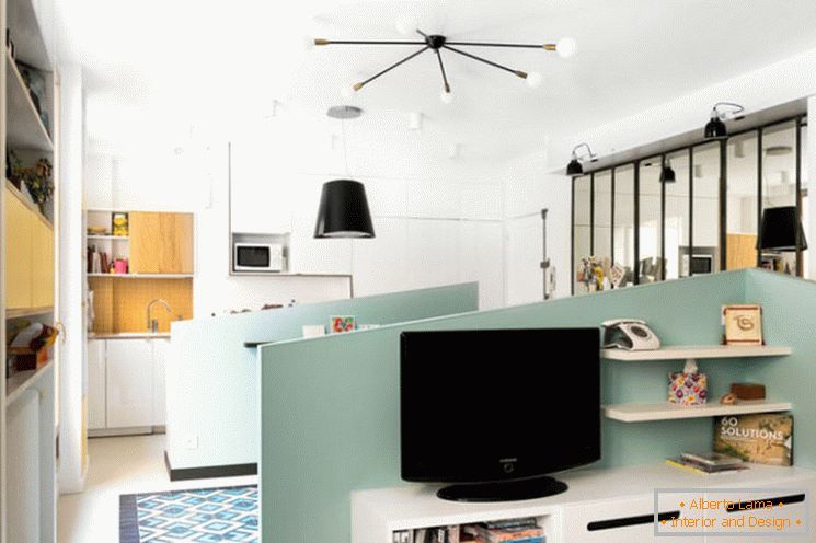 Идеја за ентеријер дневне собе за мале станове из МАЕМА архитеката