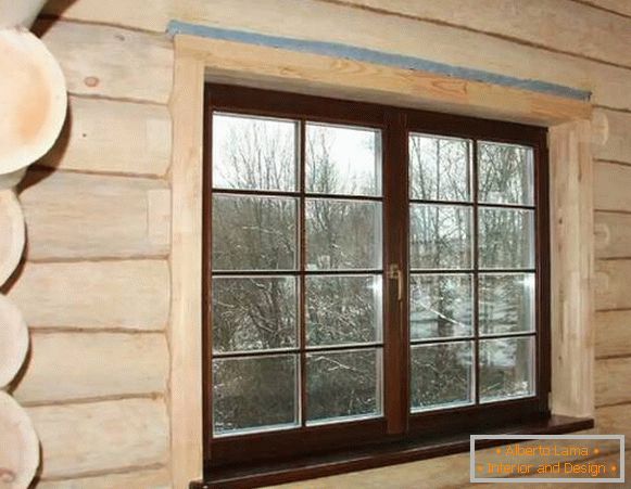 прозори у дрвеној кући