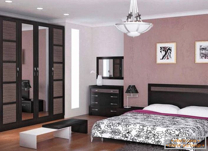 Модеран стил у ентеријеру - меке, мирне боје у бојењу зидова и плафона, функционалне, контрастне у боји