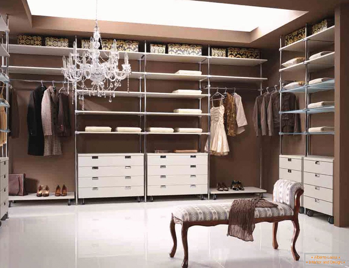 Распоред гардеробе - фотографије најбољих дизајнерских