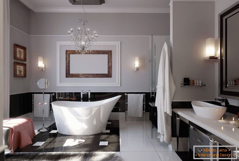 modern-glamorous-купатило-stainless-beautiful-chandelier