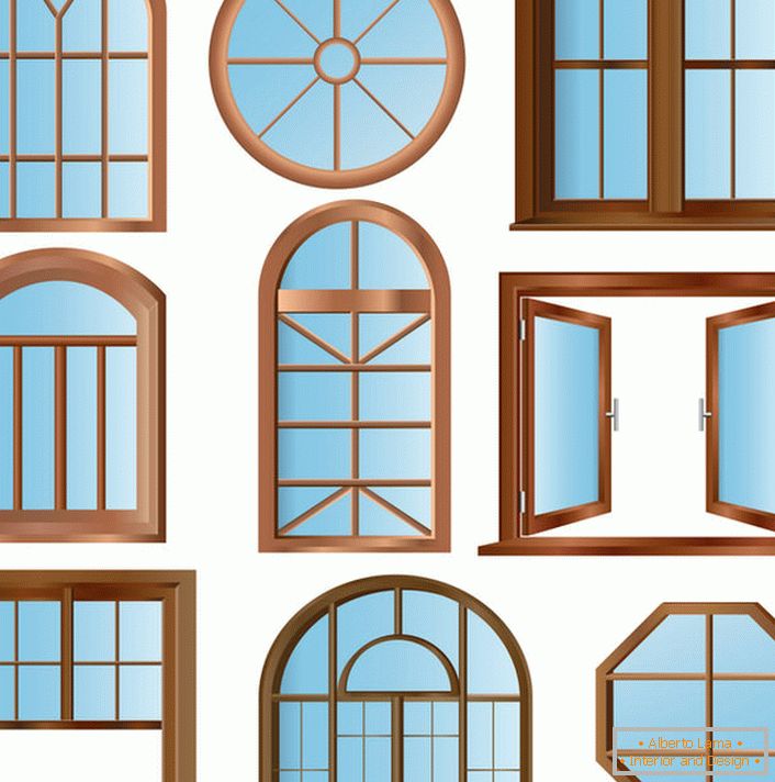 Прозори различитог дизајна