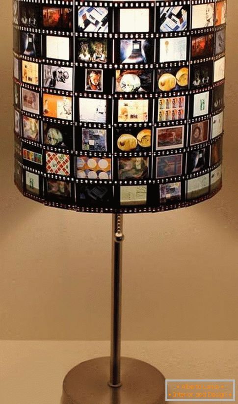 Лампа из оквира филмских трака