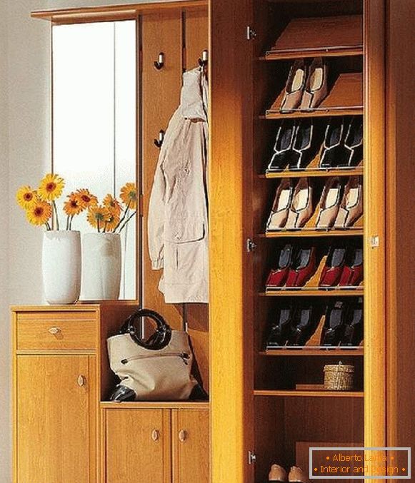 ормар за ципеле у ходнику, фото 39