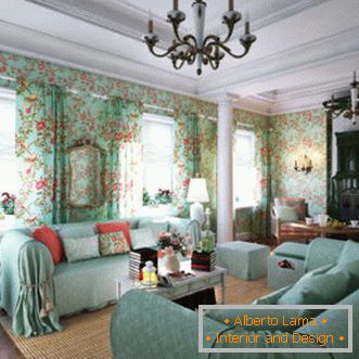 Лила спаваћа соба - фотографија нових решења ентеријера