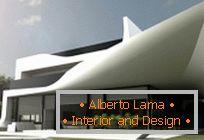 Модерна архитектура: Двоспратна кућа у Мадриду у стилу Сци-Фи
