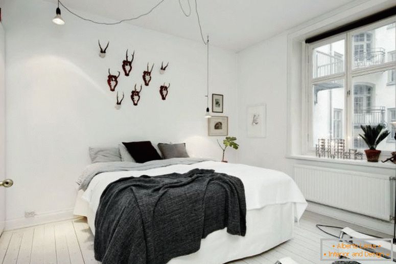 унутрашња спаваћа соба-у скандинавском стилу27