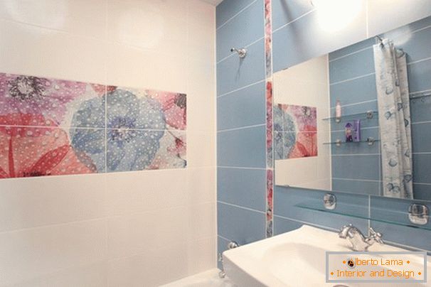 Цветни мотив у декорацији купатила