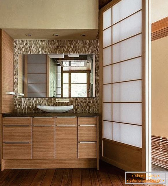 Дизајн купатила у јапанском стилу