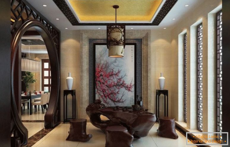 кинески стил-чај-соба-ентеријер-дизајн